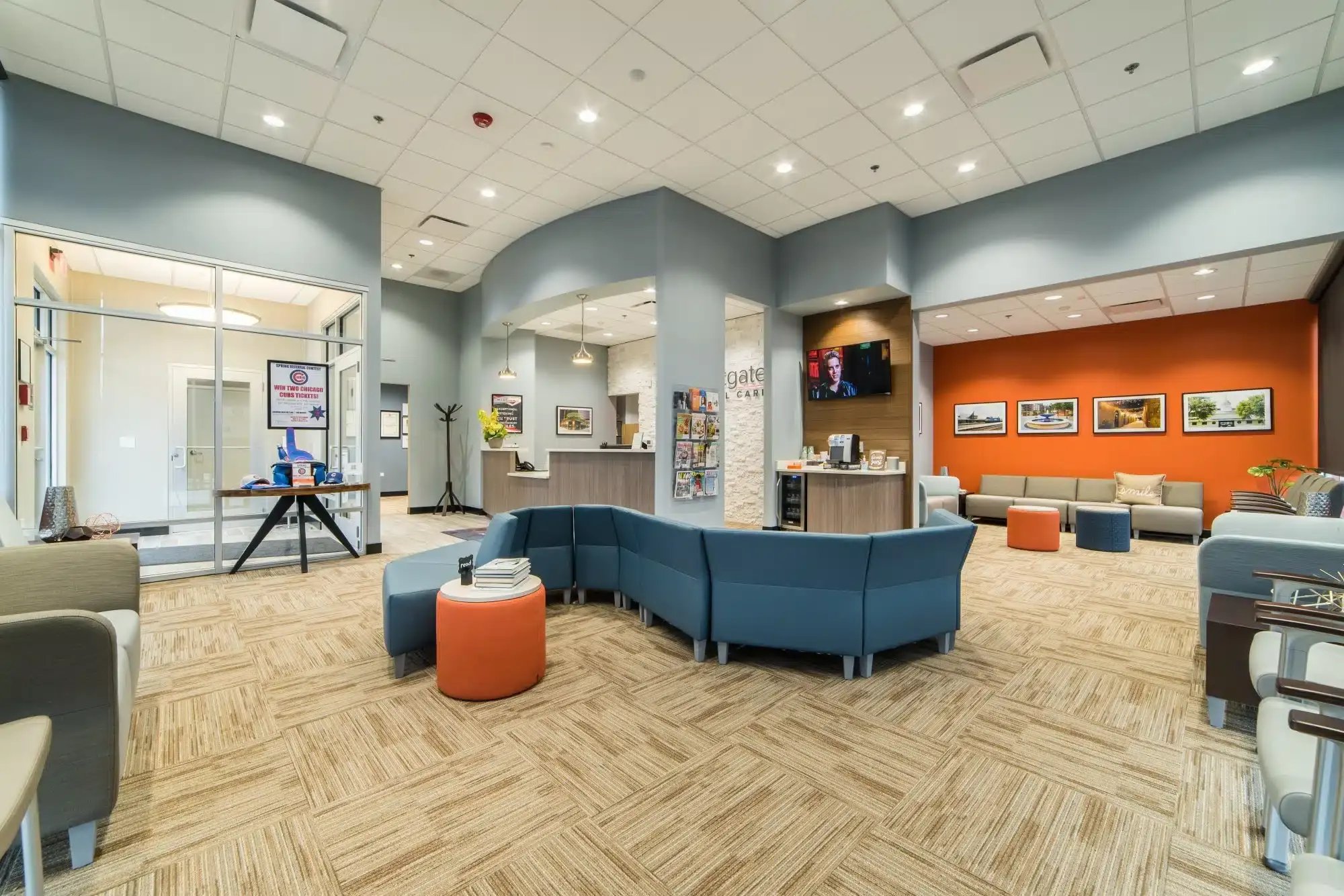 Dental Office Waiting Area