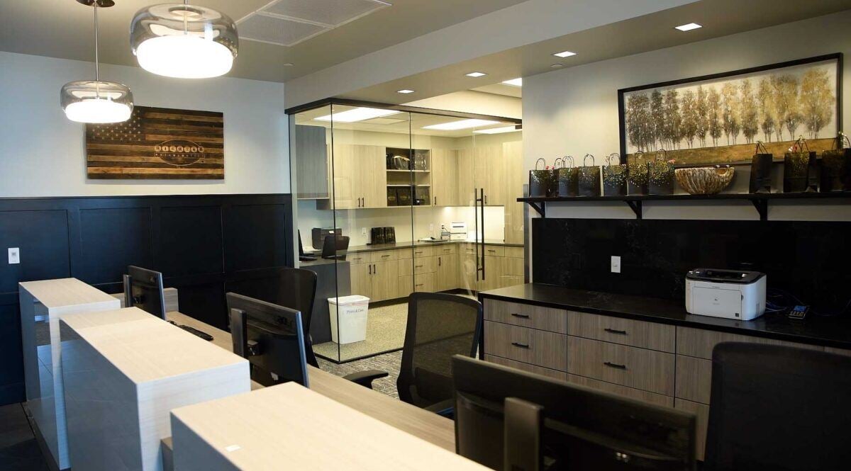 Richter Orthodontics checkout area