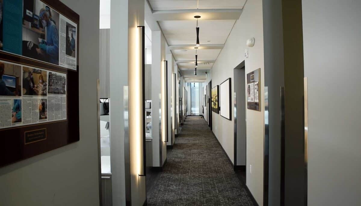 Richter Orthodontics hallway
