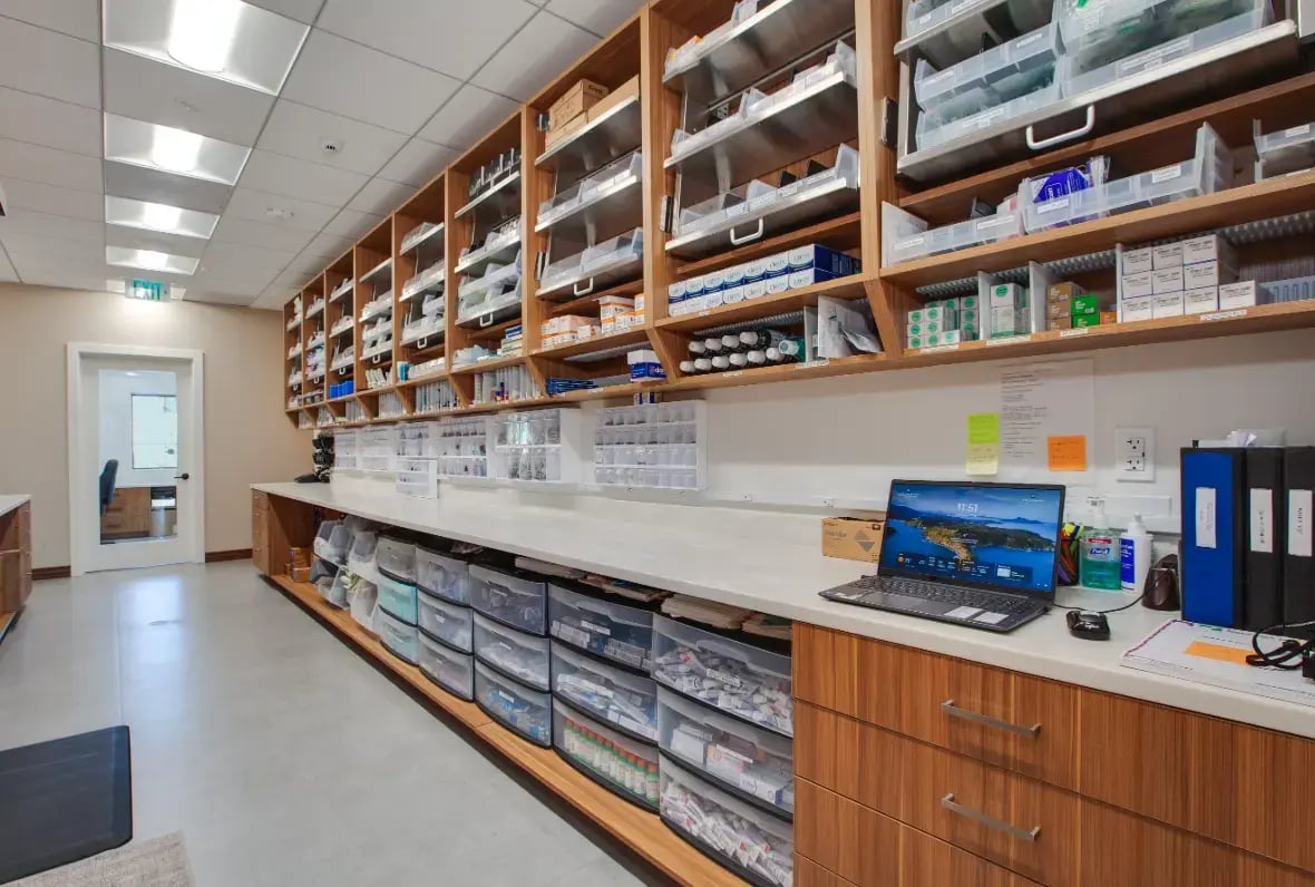 Dental Resupply Area