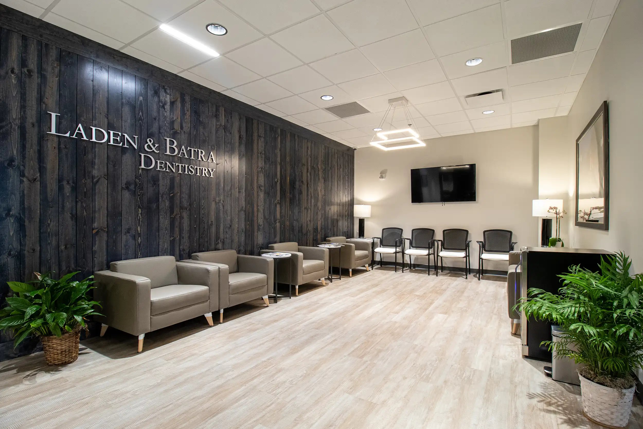 Laden & Batra Dentistry waiting room
