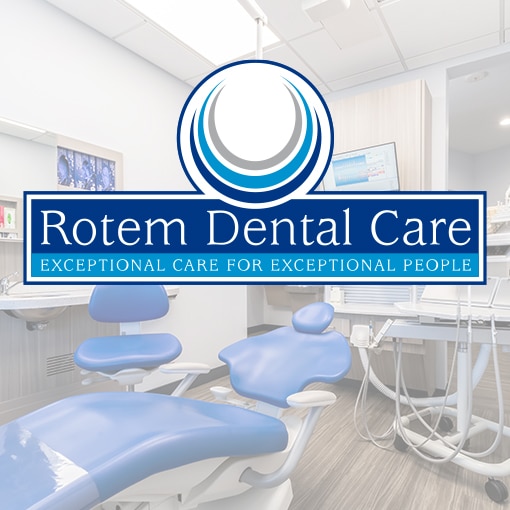 Rotem Dental Care reception signage